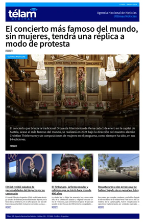 Cover of Telam - Noticias