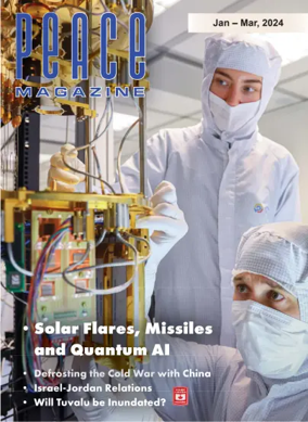 Cover of Peace Magazine