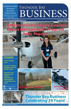 Cover of Thunder Bay Business