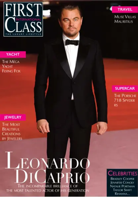 Cover of FIRST CLASS MAGAZINE INTERNATIONAL (ENGLISH)
