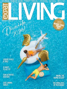 Cover of Expat Living (Singapore)