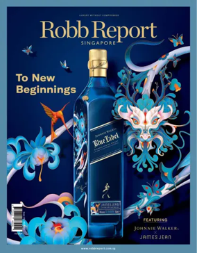 Cover of Robb Report Singapore