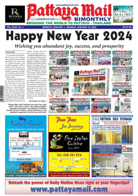 Cover of Pattaya Mail