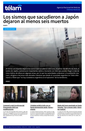 Cover of Telam - Noticias