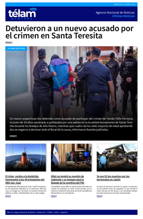 Cover of Telam - Noticias