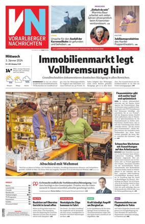 Cover of Vorarlberger Nachrichten