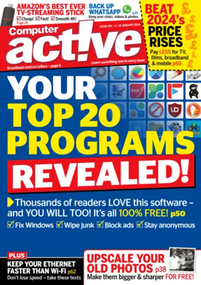 Cover of Computer Active (UK)