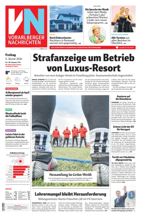 Cover of Vorarlberger Nachrichten
