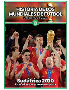 Cover of Historia de los Mundiales de Fútbol