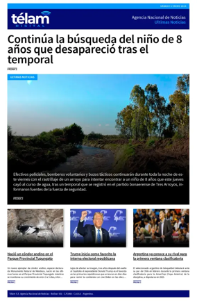 Cover of Telam - Noticias