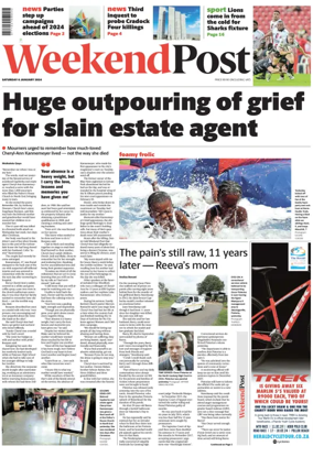 Cover of Weekend Post (South Africa)