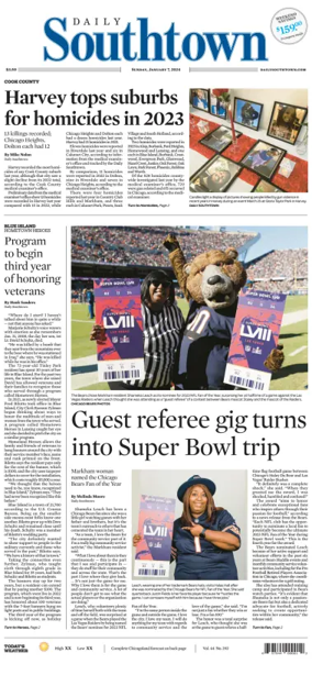 Cover of Daily Southtown (Sunday)