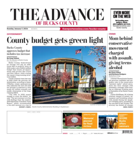 Cover of The Advance of Bucks County