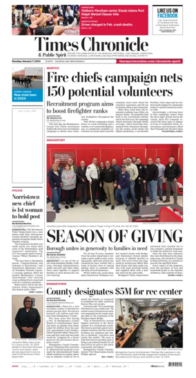 Cover of Times Chronicle