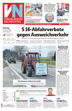 Cover of Vorarlberger Nachrichten