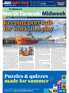 Cover of North Taranaki Midweek
