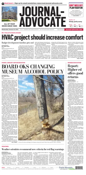 Cover of Journal-Advocate (Sterling)