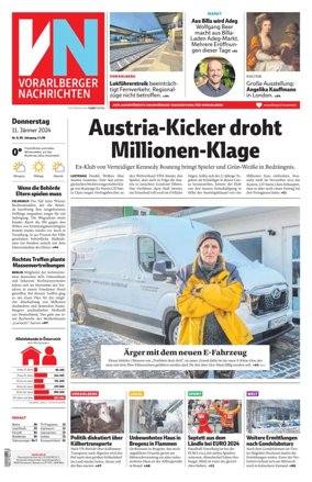 Cover of Vorarlberger Nachrichten