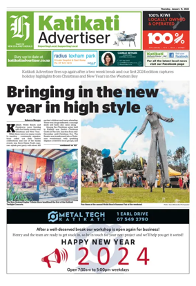 Cover of Katikati Advertiser