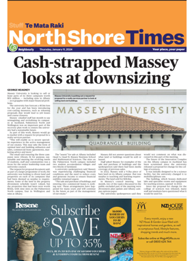 Cover of North Shore Times