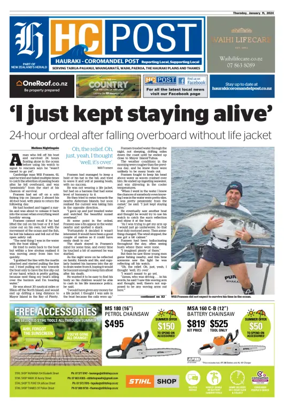 Cover of Waihi Leader