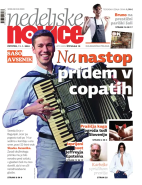 Cover of Nedeljske Novice