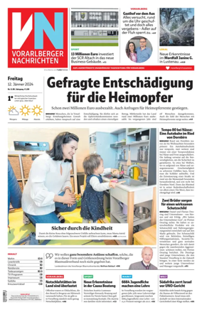 Cover of Vorarlberger Nachrichten