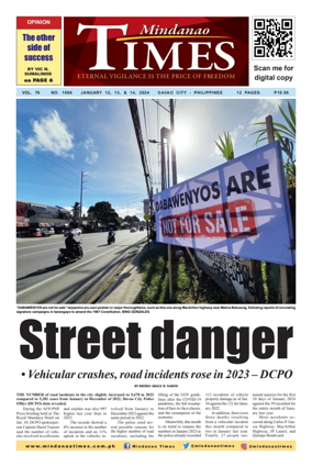 Cover of Mindanao Times