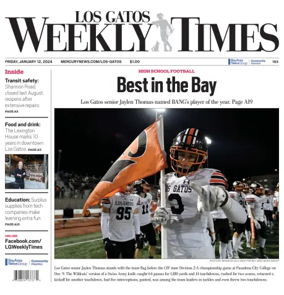 Cover of Los Gatos Weekly Times