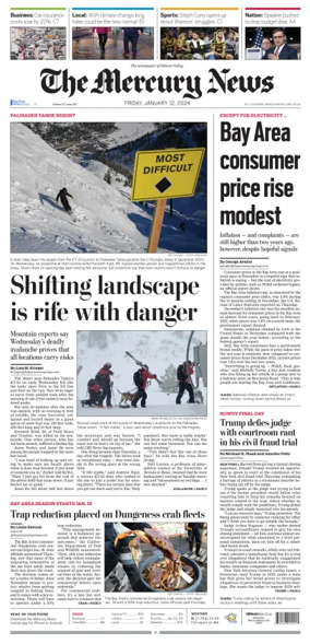 Cover of The Mercury News Weekend