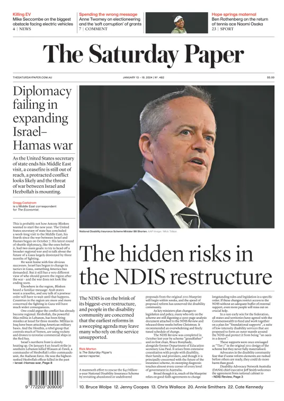 Cover of The Saturday Paper