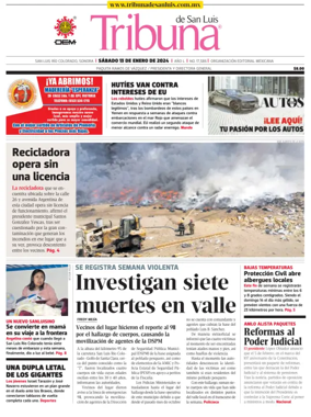 Cover of Tribuna de San Luis