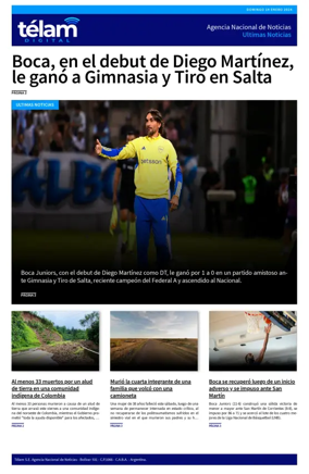 Cover of Telam - Noticias