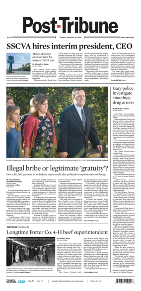 Cover of Post-Tribune (Sunday)