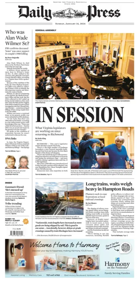 Cover of Daily Press (Sunday)