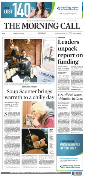 Cover of The Morning Call (Sunday)