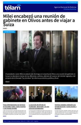Cover of Telam - Noticias