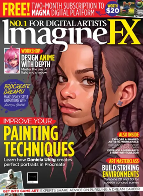 Cover of ImagineFX: Sci-fi & Fantasy Art magazine