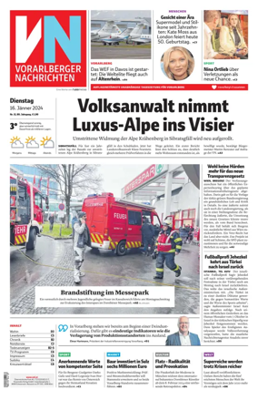 Cover of Vorarlberger Nachrichten