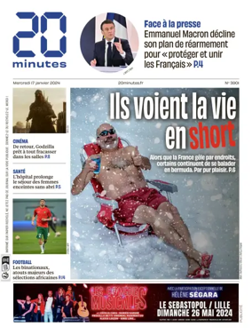 Cover of 20 Minutes (Lille)