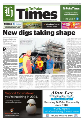 Cover of Te Puke Times