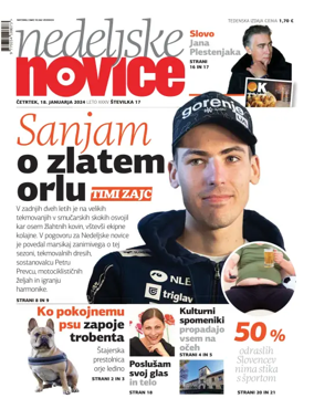 Cover of Nedeljske Novice