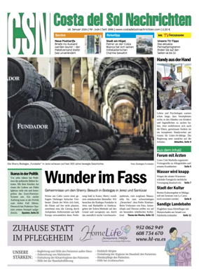 Cover of Costa del Sol Nachrichten