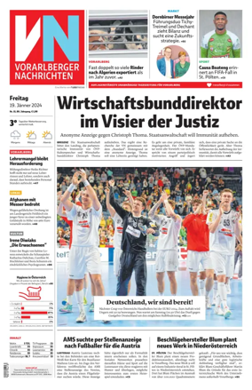 Cover of Vorarlberger Nachrichten