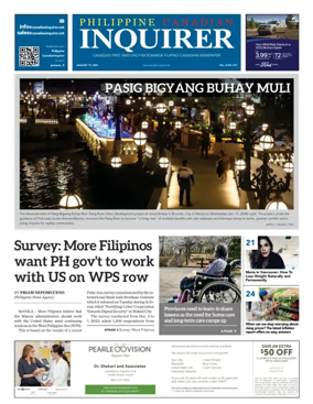Cover of Philippine Canadian Inquirer (National)