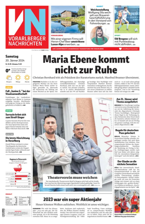 Cover of Vorarlberger Nachrichten