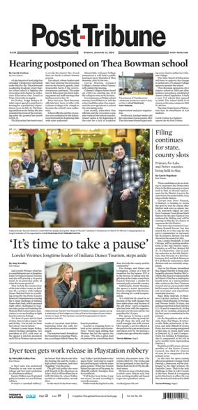 Cover of Post-Tribune (Sunday)