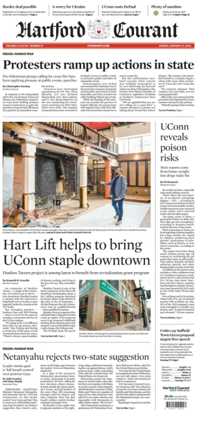 Cover of Hartford Courant (Sunday)