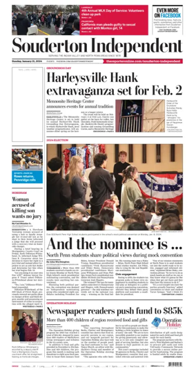 Cover of Souderton Independent