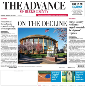 Cover of The Advance of Bucks County